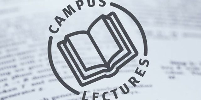 Rundes Logo mit einem aufgeschlagenen Buch und den Lettern "Campus Lextures"